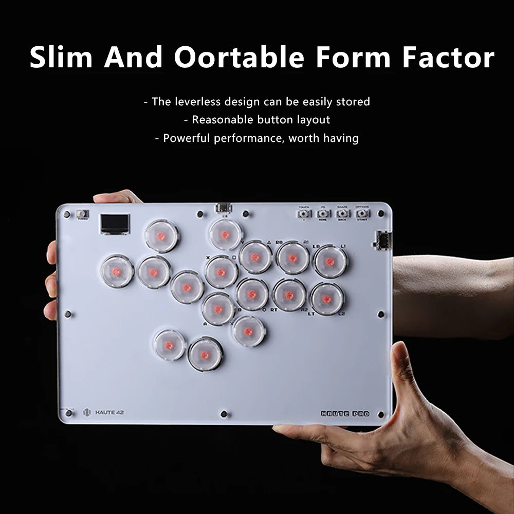 Joystick Hitbox Keyboard Arcade Stick Controller For PS4/PS3//Switch/Steam Mini Arcade Hitbox Controller Fight Sticks PC