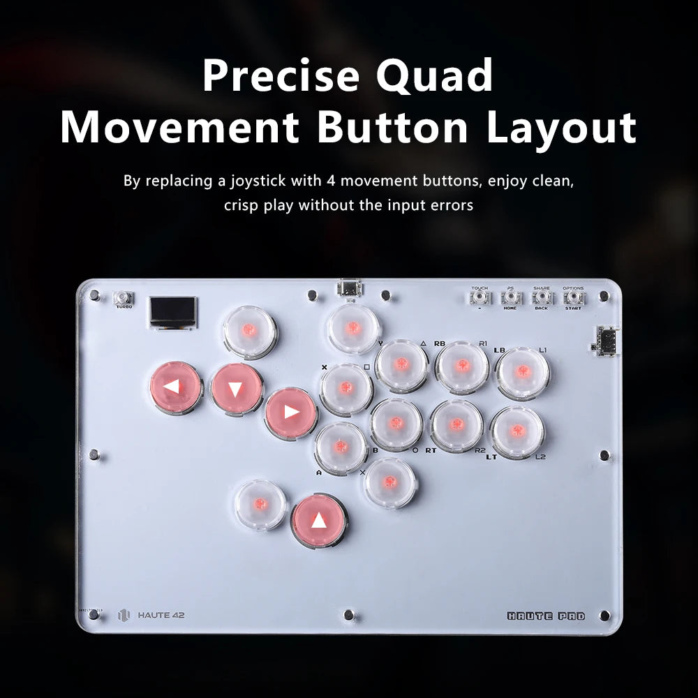 Joystick Hitbox Keyboard Arcade Stick Controller For PS4/PS3//Switch/Steam Mini Arcade Hitbox Controller Fight Sticks PC